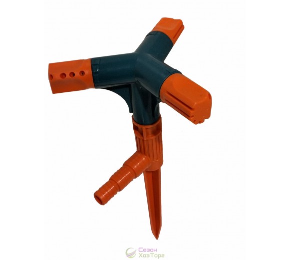 Зрошувач вертушка 3-ходова подовжена